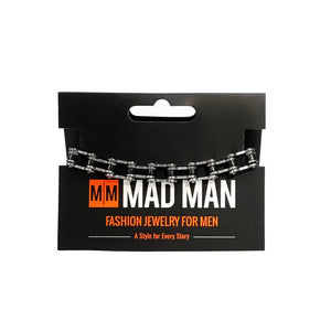 Mad Man Stainless Steel Bracelet, 2521