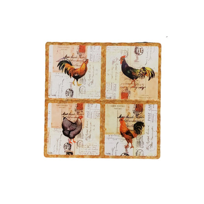 Animal Design Ceramic Trivet, 4 Styles