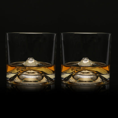 Liiton Fuji Whiskey Glass, Set of 2