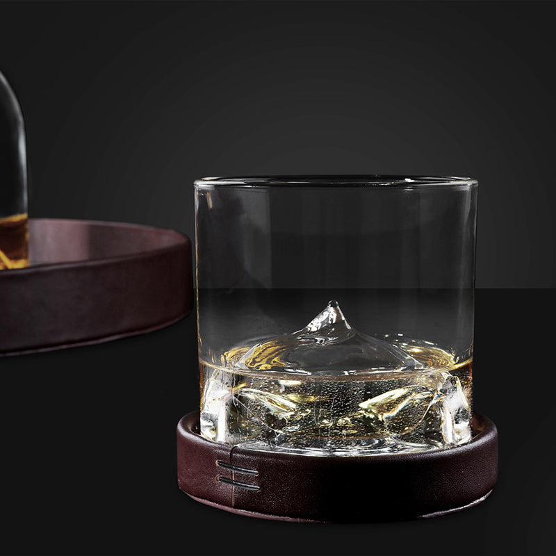 Liiton Full Leather Coaster, Set of 4