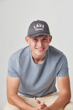 Load image into Gallery viewer, Embroidered Lake Lover Hat, Grey
