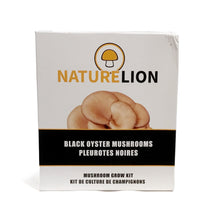 Load image into Gallery viewer, Nature Lion Black Oyster Mushroom Growing Kit
