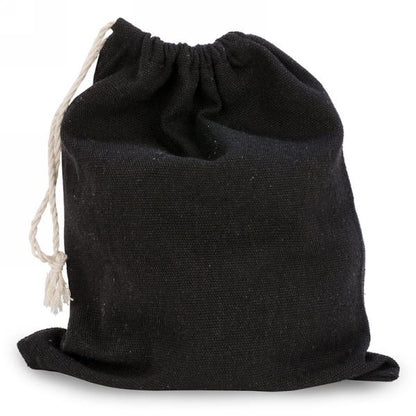 Black Hammock with Beige Fringe Trim