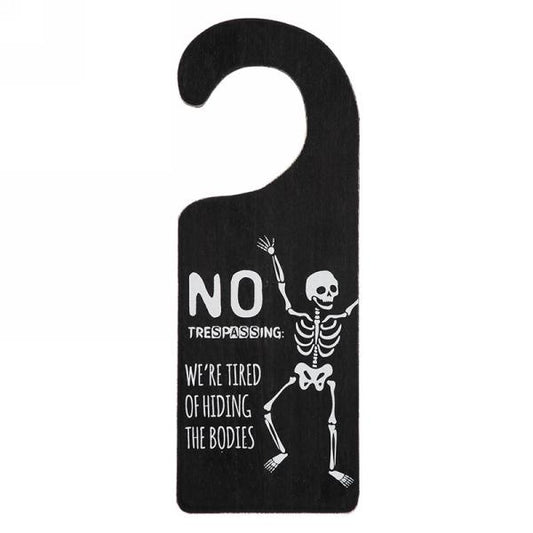 No Trespassing Door Knob Hanger