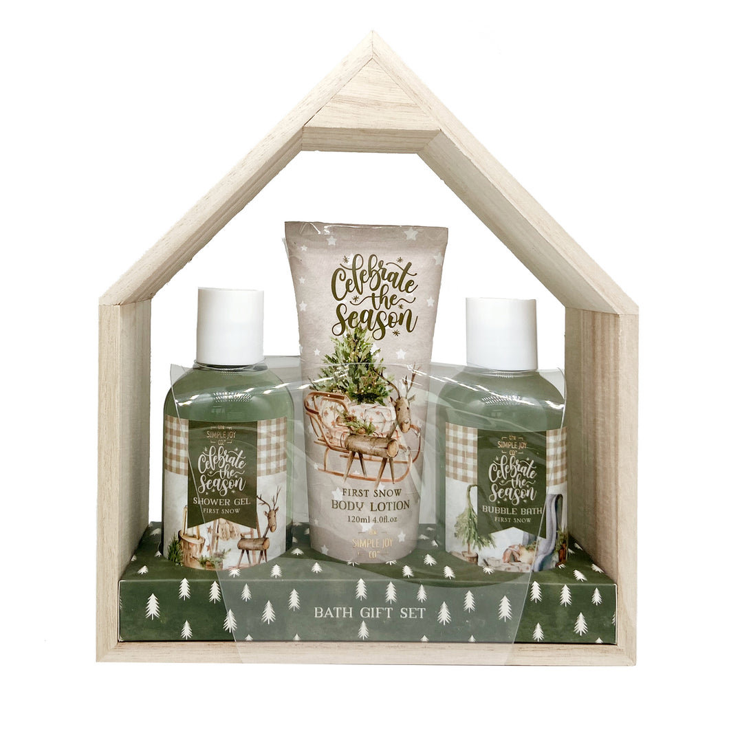 Simple Joy Co Warm Winter Wishes Bath & Body Set