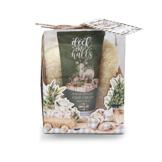 Simple Joy Co Winter Wishes Foot Care Set