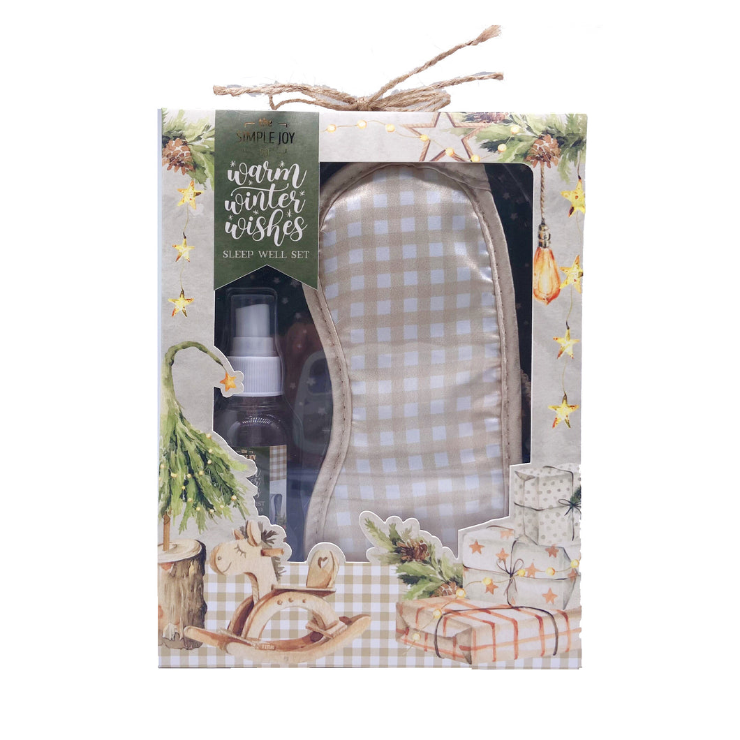 Simple Joy Co Winter Wishes Sleep Well Set