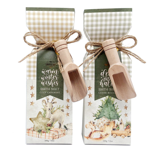 Simple Joy Co Winter Wishes Bath Salts Gift Set