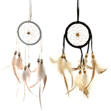 Load image into Gallery viewer, Dream Catcher, Single Ring, with Feathers, 3in
