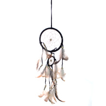 Load image into Gallery viewer, Dream Catcher, Double Ring, with Feathers, 4/2in
