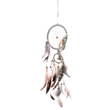 Load image into Gallery viewer, Dream Catcher, Double Ring, with Feathers, 4/2in
