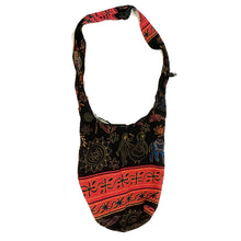 Load image into Gallery viewer, Aztec Birds Pattern 2-Pocket Sling Bag
