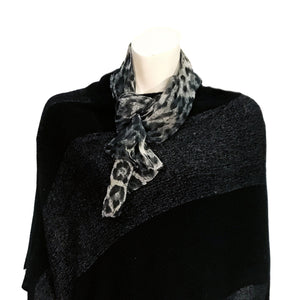 Ladies Fashion Long Scarf, Animal Print