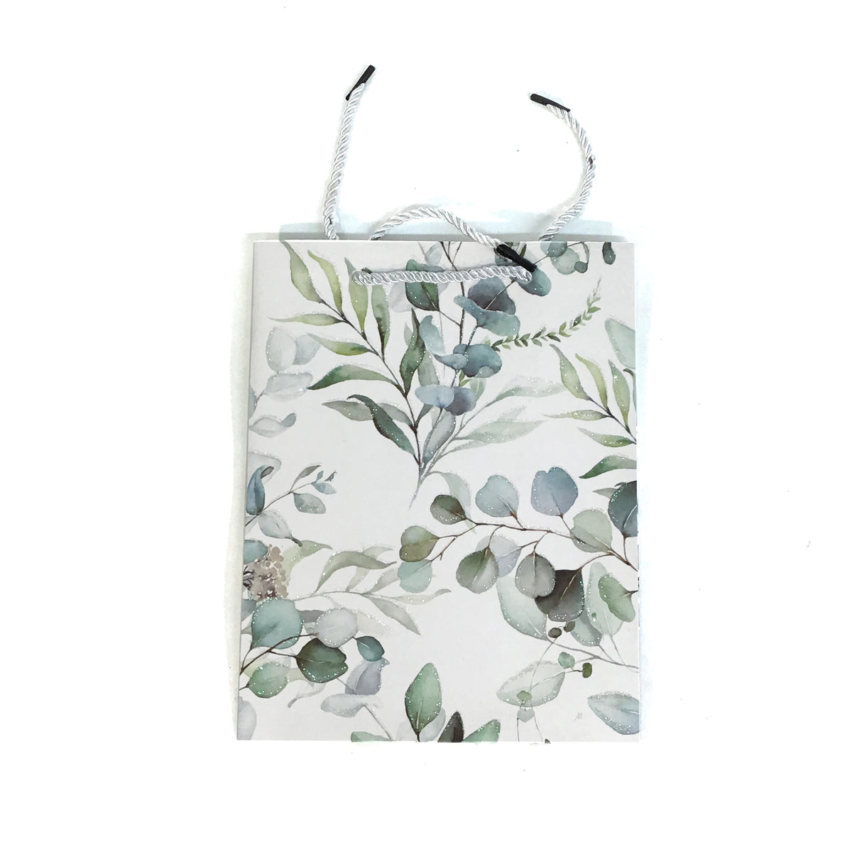 Green Leaves Gift Bag, 9in x 7in