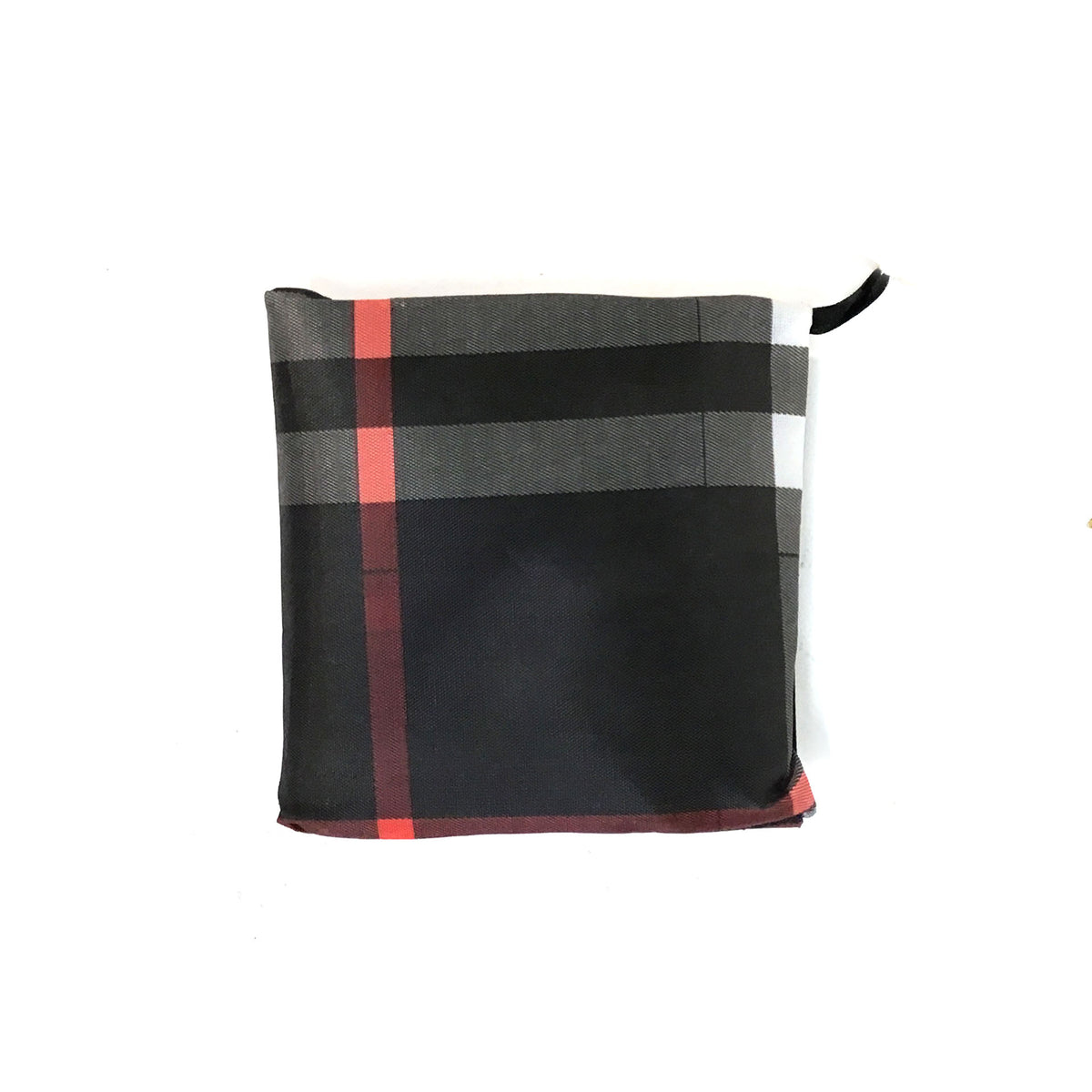 Nylon Fold-Up Bag with Snap, 15in x 14in, Assorted