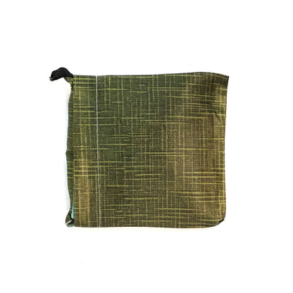 Nylon Fold-Up Bag with Snap, 15in x 14in, Assorted