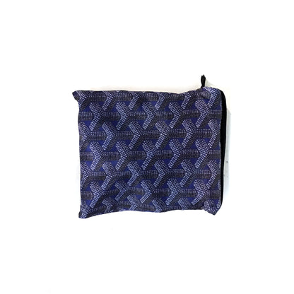 Nylon Fold-Up Bag with Snap, 15in x 14in, Assorted