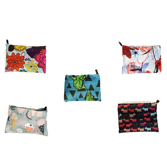 Nylon Fold-Up Bag, 20in x 17in, Assorted