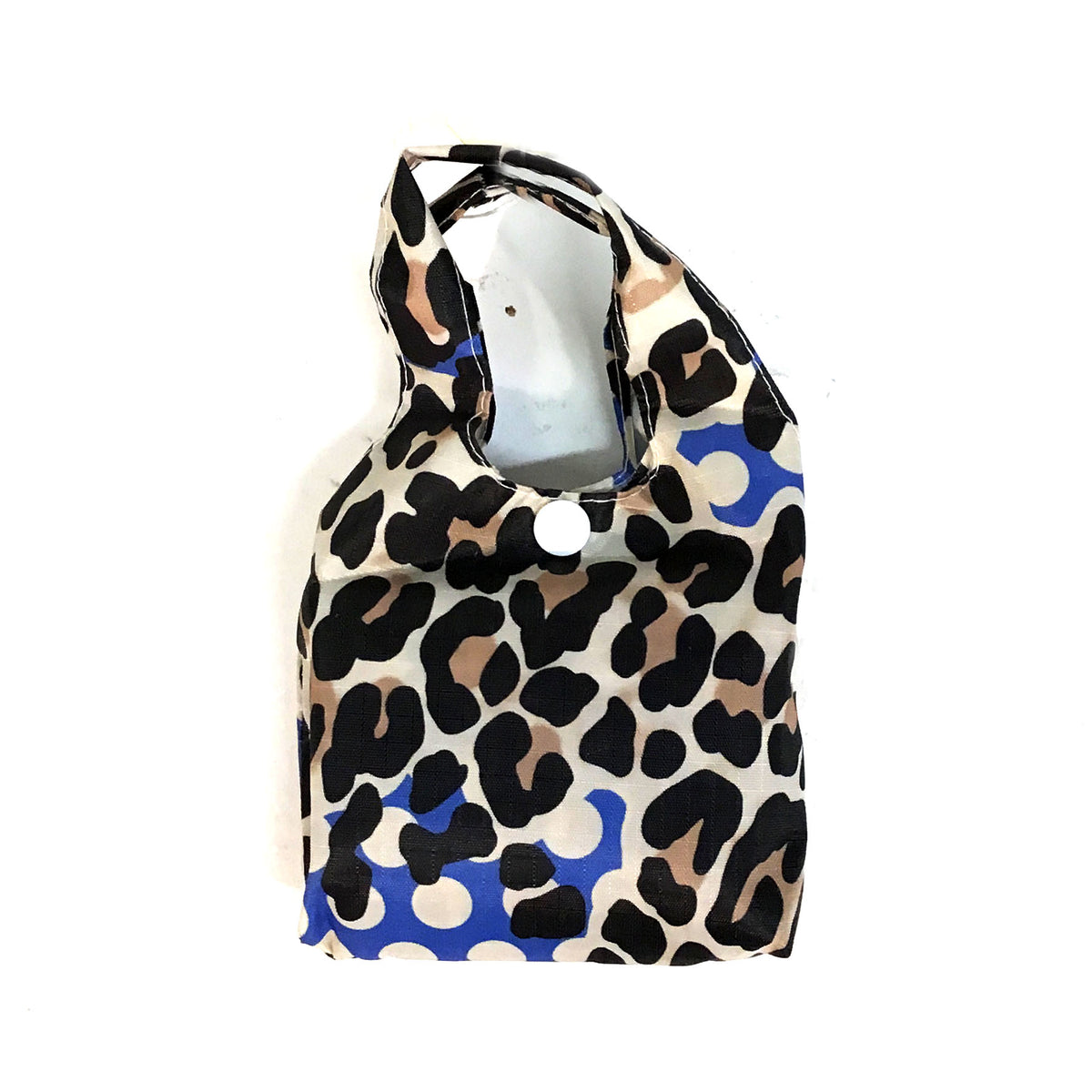 Nylon Fold-Up Bag w/ Handle, 15in x 14in, Assorted