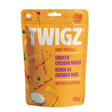 Load image into Gallery viewer, Twigz Pretzels, Smooth Cheddar Ranch, 130g
