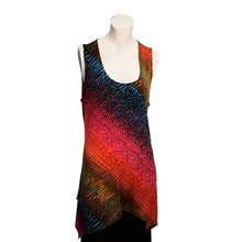 Load image into Gallery viewer, Kira Animal Print Asymmetrical Hem Tank Top, Multi
