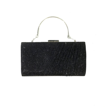 Maxine Hard Shell Evening Clutch, Navy
