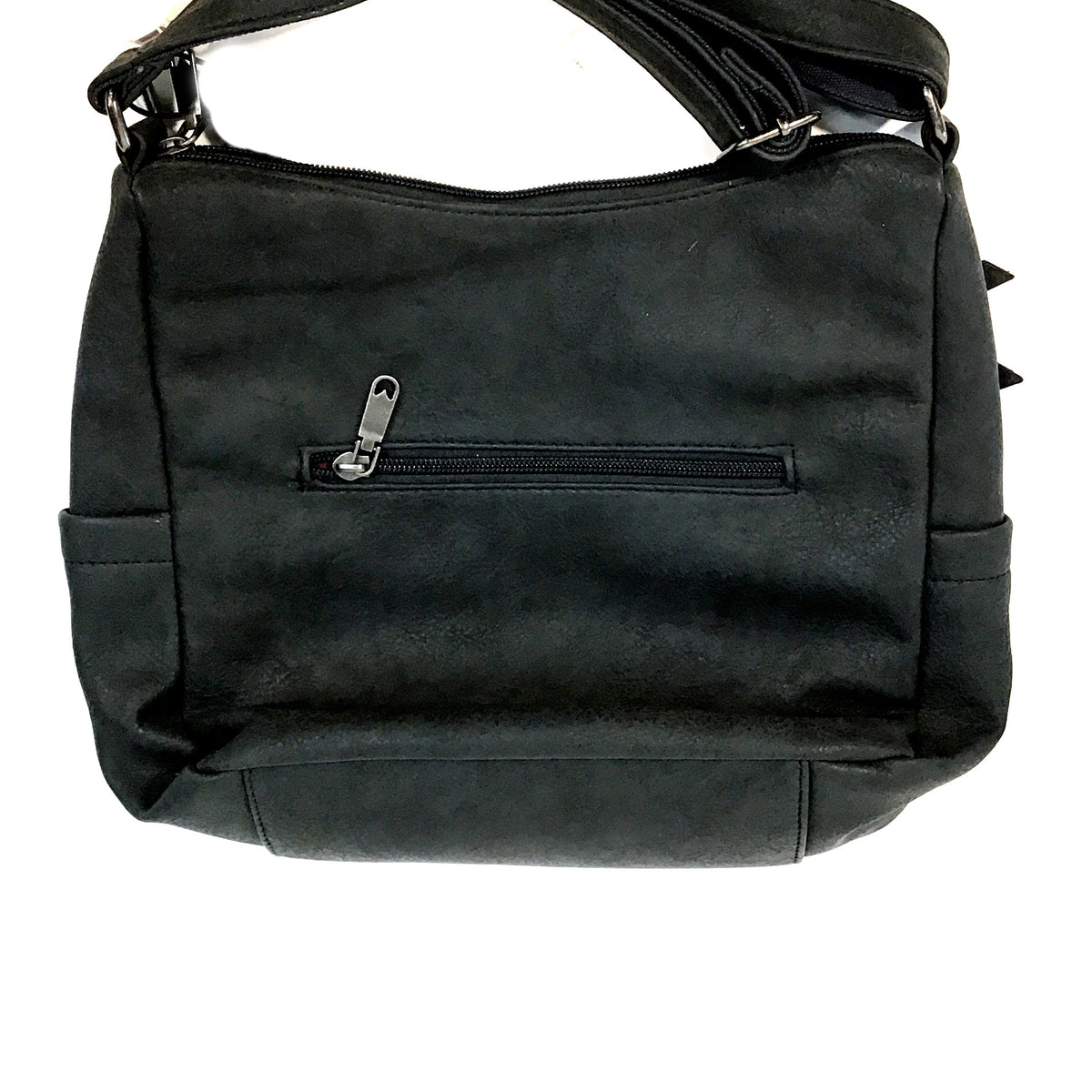 Bria 2 Zipper Front Pocket Crossbody Bag, Navy