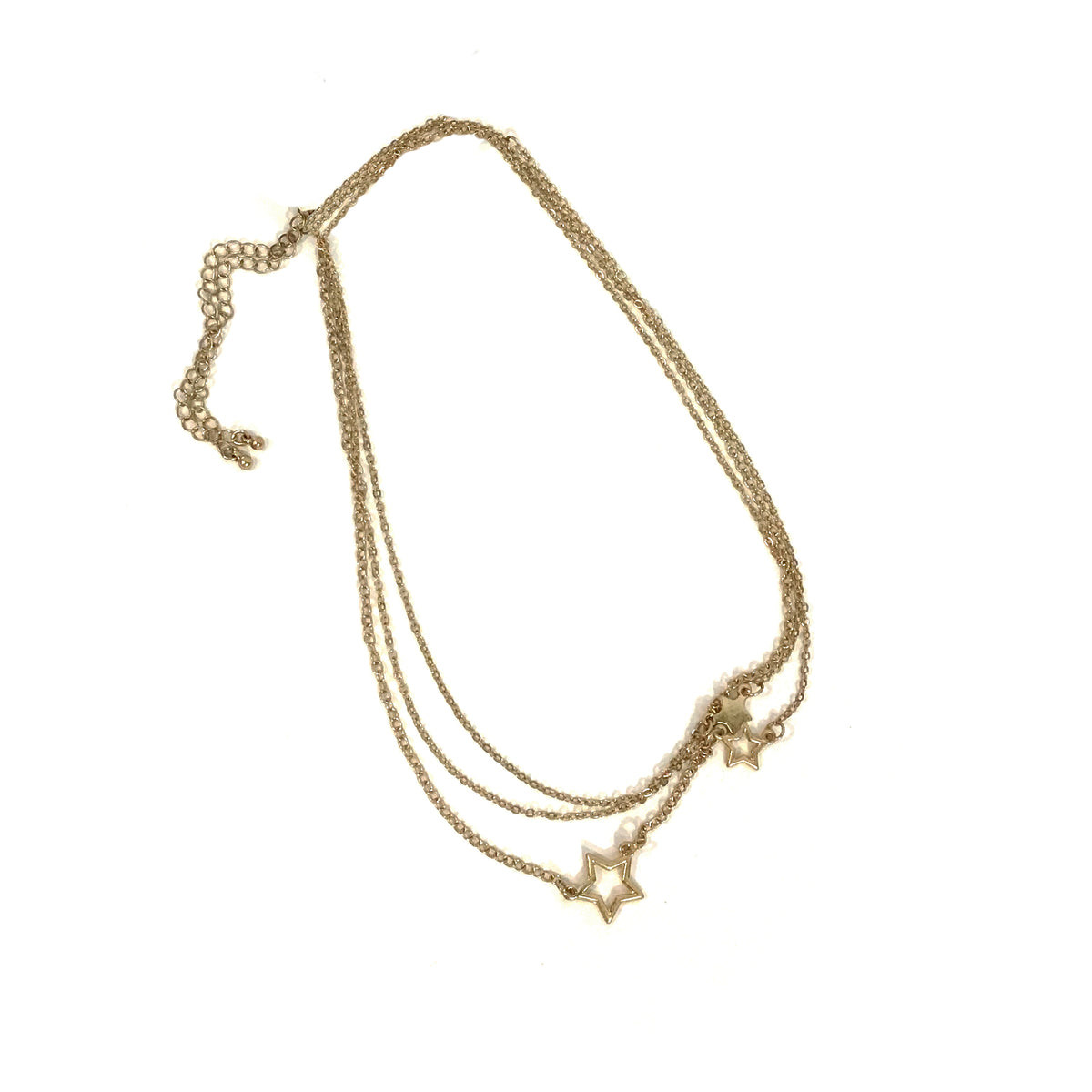 3-Piece Star Necklace Set, Gold