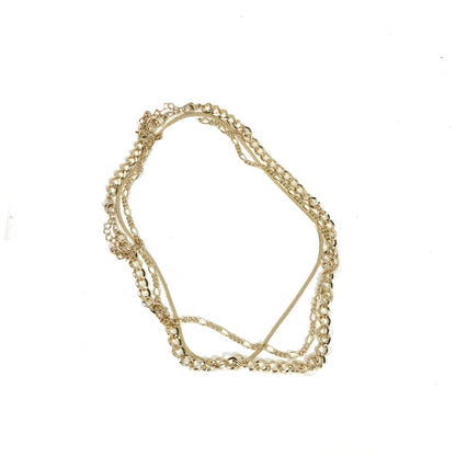 3-Piece Chain Necklace Set, Gold
