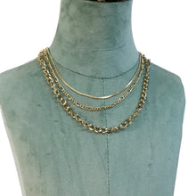 Load image into Gallery viewer, 3-Piece Chain Necklace Set, Gold
