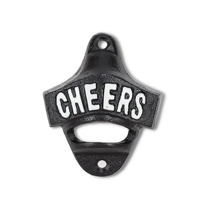 Cheers Cast Iron Wall Bottle Opener