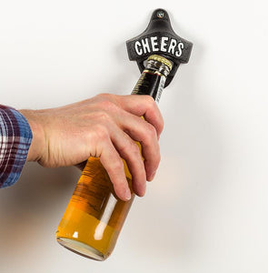 Cheers Cast Iron Wall Bottle Opener