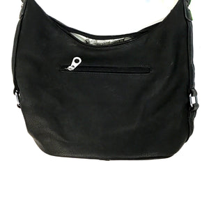 Brook Crossbody Hobo Bag, Black