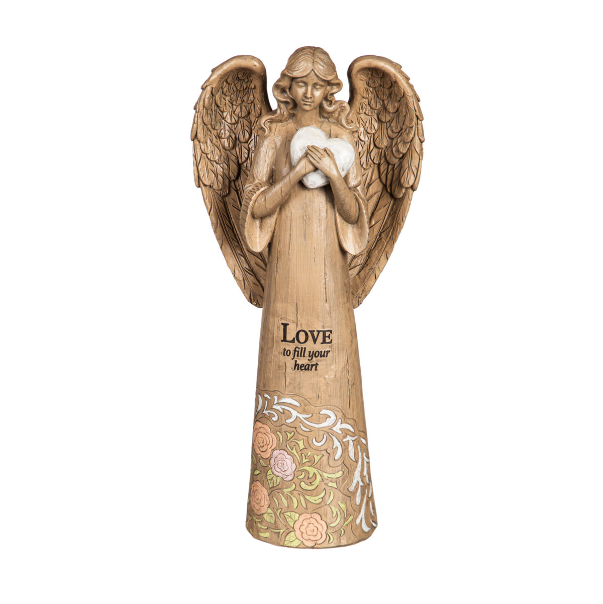Polyresin Wish Givers Angel Statuary, 12in