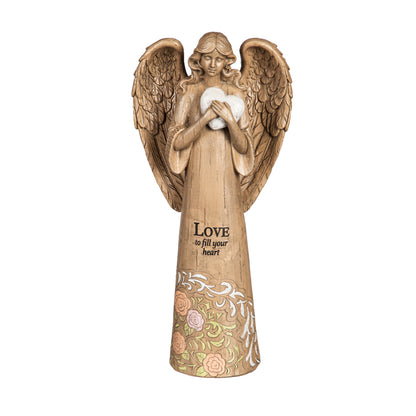 Polyresin Wish Givers Angel Statuary, 12in