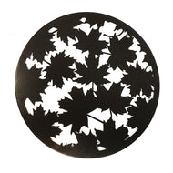 Maple Leaves Metal Wall Art, 24in