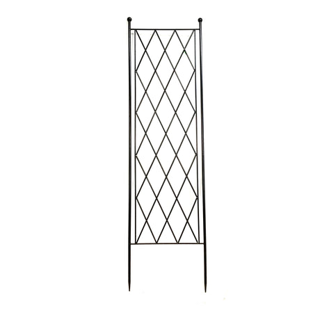 Diamond Trellis, Black, 72in x 20in