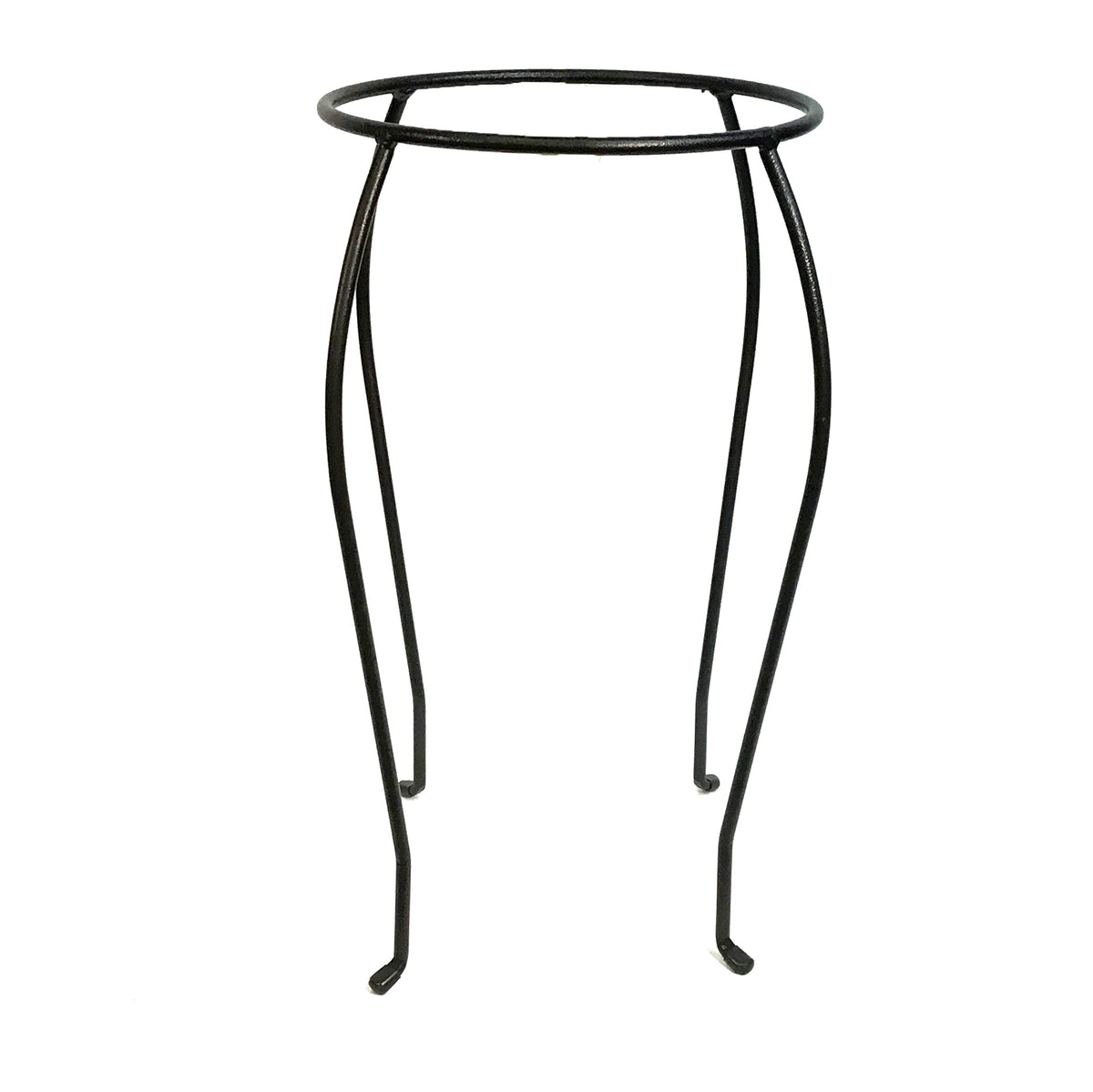 Black Basket Holder Plant Stand, Metal, 21in