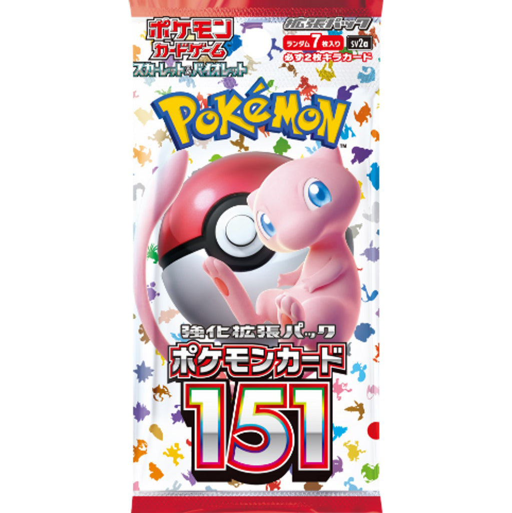Pokémon TCG 151 sv2a, 7pk