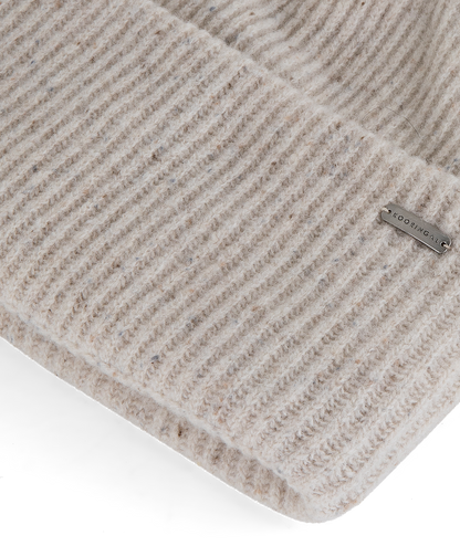 Ladies Toque, Monroe, Cream, One-Size
