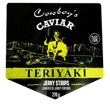 Load image into Gallery viewer, Cowboy&#39;s Caviar, Teriyaki Strips, 270g
