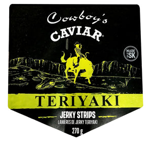 Cowboy's Caviar, Teriyaki Strips, 270g