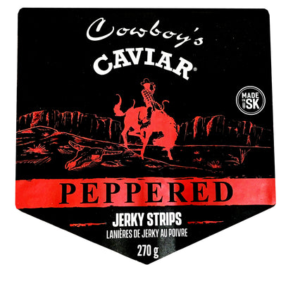 Cowboy's Caviar, Peppered Strips, 270g