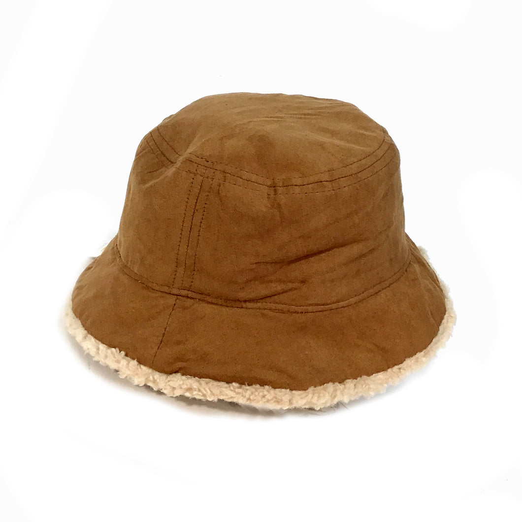 Ladies Bucket Hat, Bellevue, Caramel