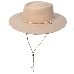 Ladies Fedora, Selwyn, Stone, Medium