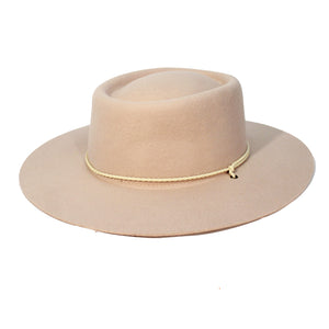 Ladies Fedora, Selwyn, Stone, Medium