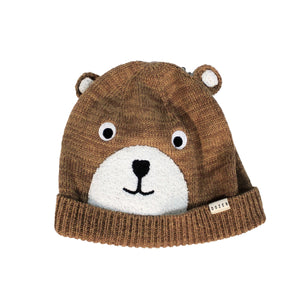 Baby Boys Toque, Baloo, Brown, Large