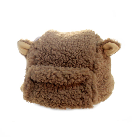 Baby Boys Trapper Hat, Rushy, Brown, Large