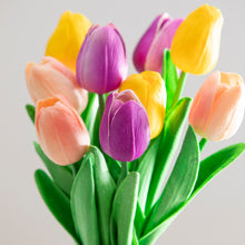Load image into Gallery viewer, Decorative Tulip 3 Stem Bunch, 12in, 3 Styles
