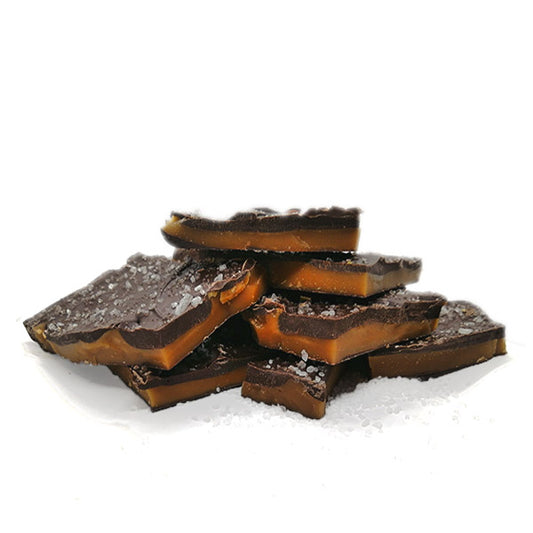 Templeman's Toffee, Sea Salt Crunch, 150g Bag